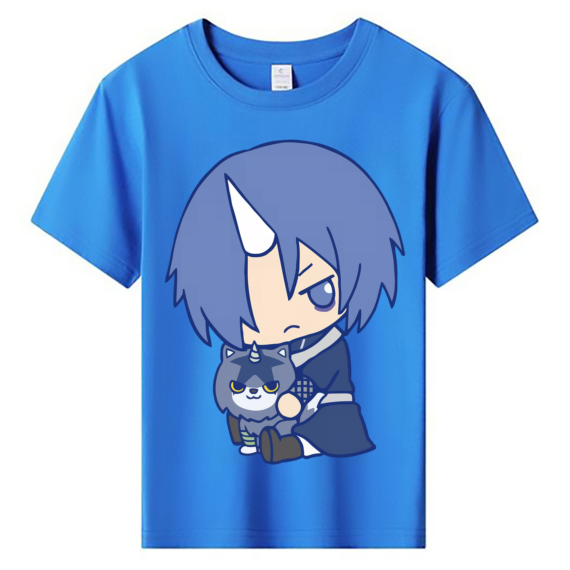 （画像用） 転スラ Regarding Reincarnated to Slime 綿100％キッズTシャツ（フロントプリント）